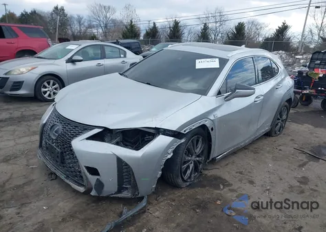 2019 Lexus Ux 250H F Sport z USA, uszkodzony, nr VIN JTHU9JBH1K2008338